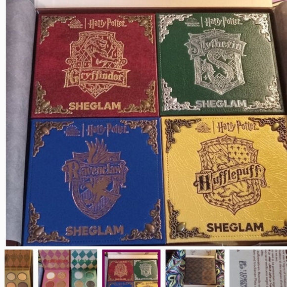 Harry Potter Hogwarts 4 Palette Eye shadow NWT - Picture 2 of 6